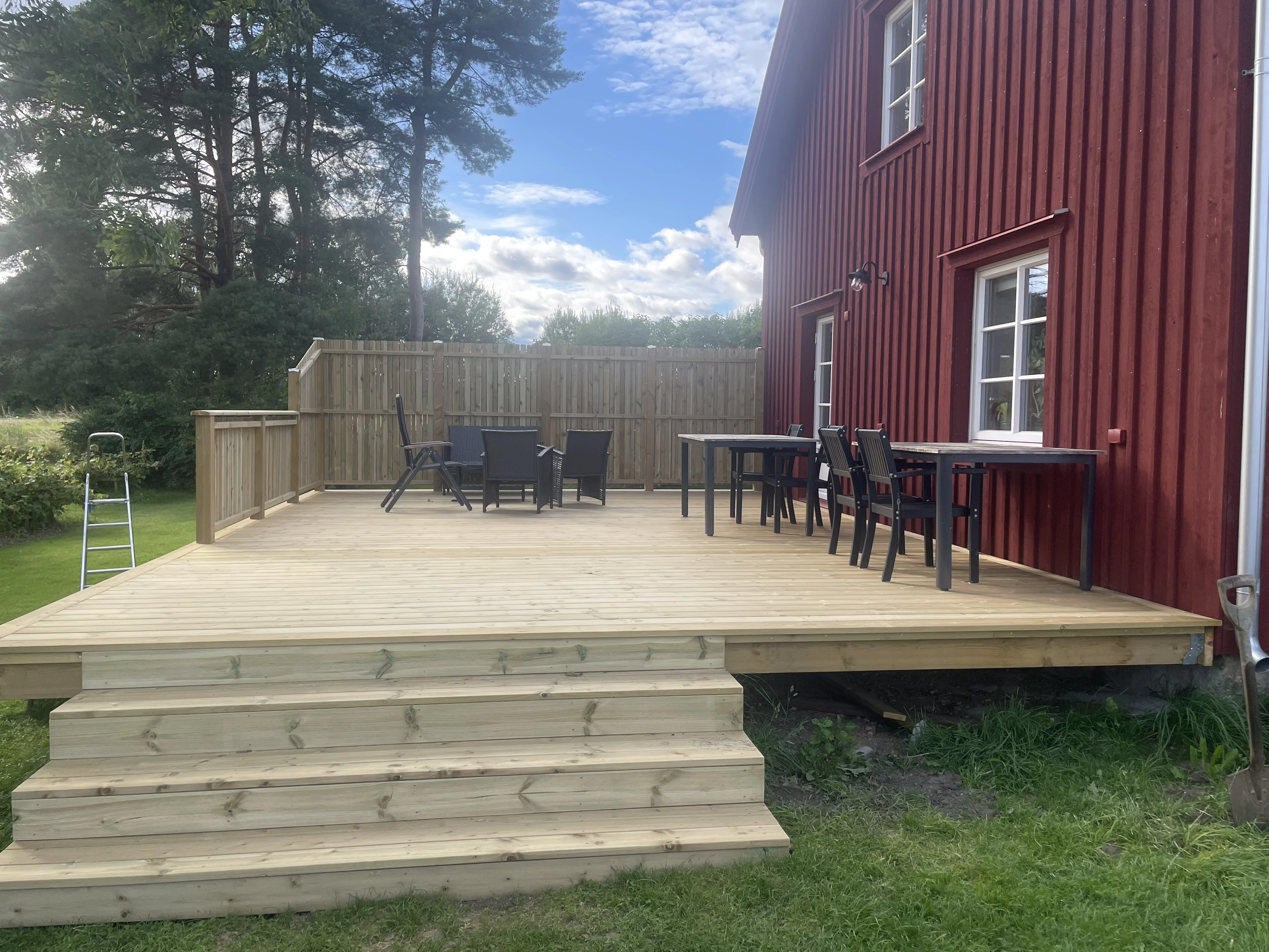 Finished deck